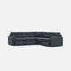 Drew & Jonathan Home ModularOne New Horizon 5-Piece Indigo Power Reclining Modular Sectional-0