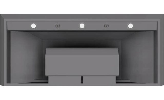 Vent-A-Hood® 48" Gunsmoke Euro Style Wall Mounted Range Hood-2