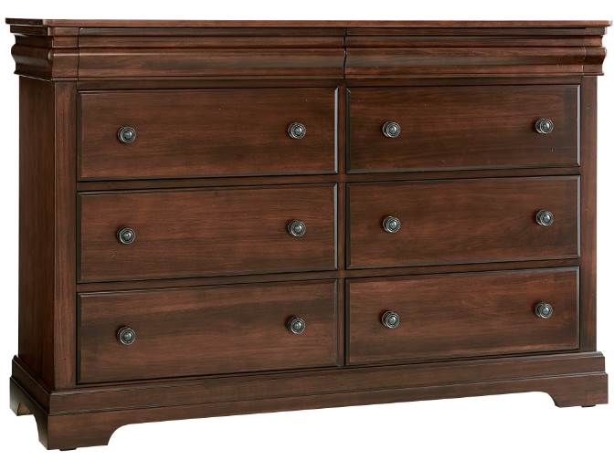 Vaughan Bassett Vista Warm Cherry Dresser Store For Homes Furniture Flooring Newton IA