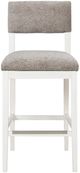 Fairfield® Customizable Entree Dining Silas Bar Stool with Linen Legs-2