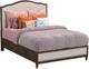 Flexsteel® Bellevue Creamy Tan/Whiskey Brown Queen Upholstered Panel Bed-0