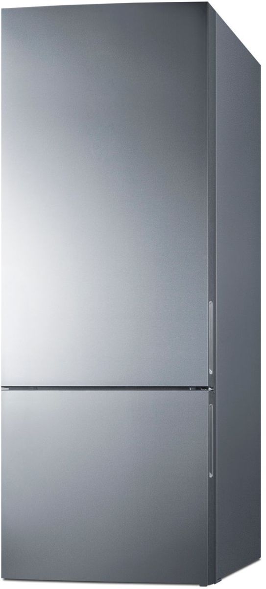 Summit® 28 in. 14.6 Cu. Ft. Stainless Steel Counter Depth Bottom Freezer Refrigerator-3