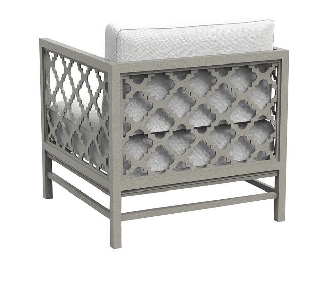 Lane Venture® Willow Gray Outdoor Aluminum Garden Chair-1