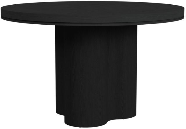 Elements International Rosalie 5-Piece Black Dining Set-2
