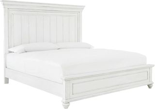 Benchcraft® Kanwyn Whitewash King Panel Bed