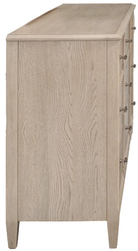 Riverside Furniture Carmella Pebble Oak 9-Drawer Dresser-4