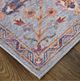 Feizy Rawlins Light Blue/Multi-Colored 5' x 3' Rug-1
