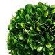 A & B Home Green Faux Boxwood Sphere Topiary in Cream Pot-1