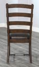 Sunny Designs™ Homestead Tobacco Leaf Ladderback Chair, Cushion Seat-3