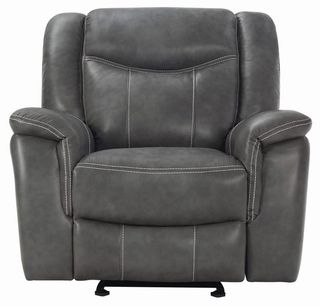 Coaster® Conrad Grey Glider Recliner