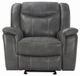 Coaster® Conrad Grey Glider Recliner-0