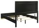 Coaster® Caraway 4-Piece Black Eastern King Bedroom Set-2