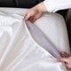 Dreamfit® DreamComfort™ 4-Piece White StaDry™ Split Head Queen Sheet Set-2