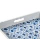 A & B Home 2-Piece Indigo/White Decorative Tray Set-3