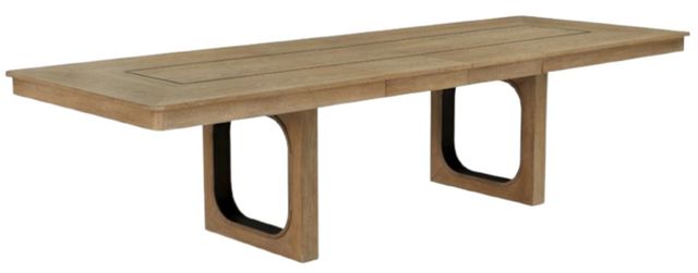 Parker House® Escape 7-Piece Glazed Natural Oak/Mirage Mist Dining Set-2