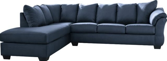 Signature Design by Ashley® Darcy 3-Piece Blue Living Room Set-1