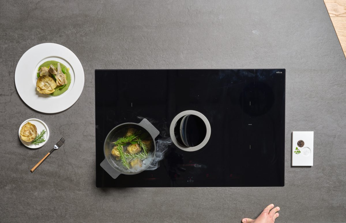 Elica Nikola Tesla Induction Downdraft Cooktop