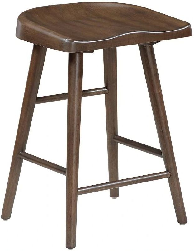 Homelegance® Oliver Brown Counter Height Stool-0