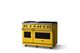 Viking® 5 Series 48" Daffodil Pro Style Gas (LP) Range with Brushed Brass Trim-2