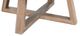 Sunny Designs™ Rowan Light Gray Top Coffee Table with Wheat Base-1