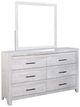 New Classic® Home Furnishings Biscayne 4-Piece Driftwood Queen Panel Bedroom Set-3