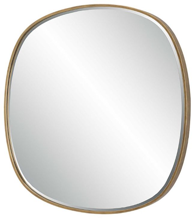 Uttermost® Webster Antique Gold Mirror-3
