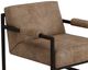 International Furniture Direct Galena Light Brown/Matte Brown Accent Chair-2