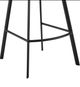 Armen Living Aura Black 30" Swivel Bar Stool-4