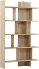 Dovetail Furniture Lazarus Light Natural Bookcase-0