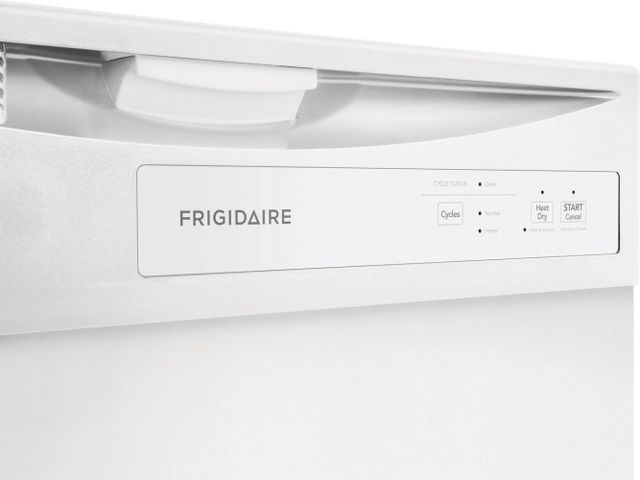 Frigidaire® 24'' White Front Control Built-In Dishwasher-2