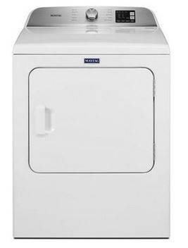 Maytag® 7.0 Cu. Ft. White Front Load Electric Dryer