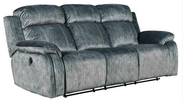 New Classic® Home Furnishings Tango Shadow Dual Power Reclining Sofa with Power Footrest-0