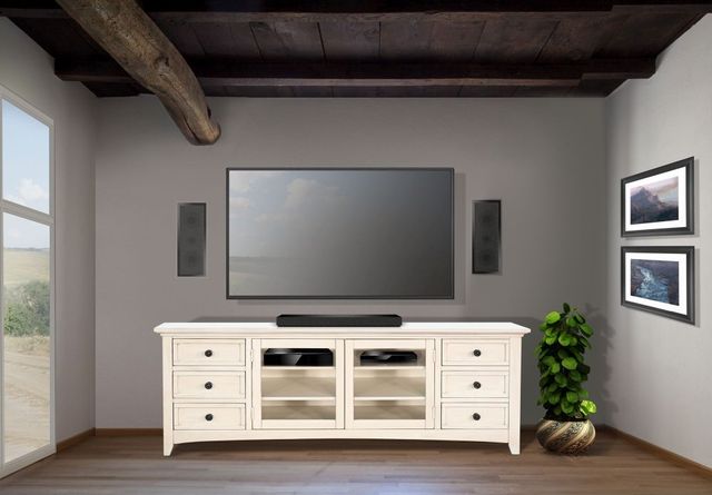 Sunny Designs™ Taylor Marble White 72" Media Console-1