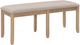 Linon Jordan Gray Wash Dining Bench-0