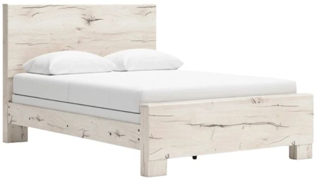 Benchcraft® Lawroy Light Natural Queen Panel Bed-0