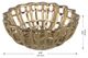 A & B Home Manzu Gold Decorative Bowl -4