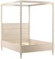 Dovetail Furniture Marcellina Whitewash Queen Poster Bed-4
