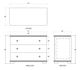 Elizabeth Ann Home Kesler 3-Drawer Dresser-3