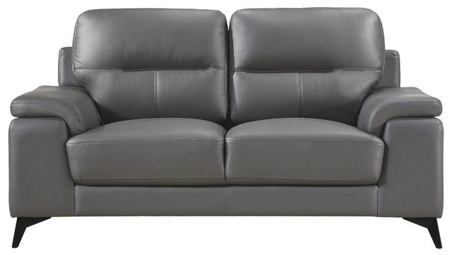 Homelegance® Mischa Dark Gray Loveseat-2