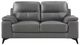 Homelegance® Mischa Dark Gray Loveseat-2