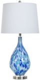 Stylecraft Fanling Blue Table Lamp-0