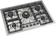 Ilve Nostalgie II 30” Stainless Steel Gas Cooktop with 5 Burners-1