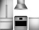 Monogram® 4 Piece Stainless Steel/Panel Ready Induction Kitchen Package-0