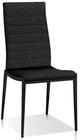Korson Furniture Hazel Set of 4 Black Side Chairs-0