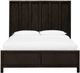 Modus Furniture Dorsey Basalt Gray California King Panel Bed-3