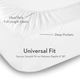 Malouf® Woven 600 TC Cotton Blend Driftwood Queen Bed Sheet Set-5