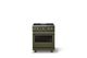 Viking® 5 Series 30" Martini Pro Style Gas (LP) Range with Brushed Brass Trim-3