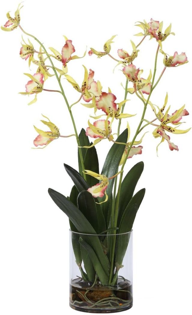 Uttermost® Spider Green/Yellow Orchid-4