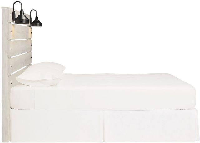 Signature Design by Ashley® Cambeck Whitewash King Panel Headboard-1