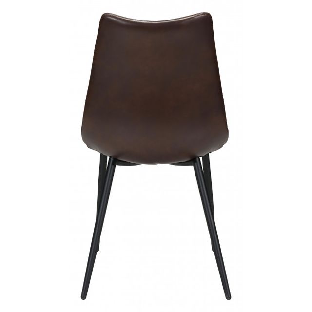 Zuo® Modern Norwich Brown Dining Chair-3
